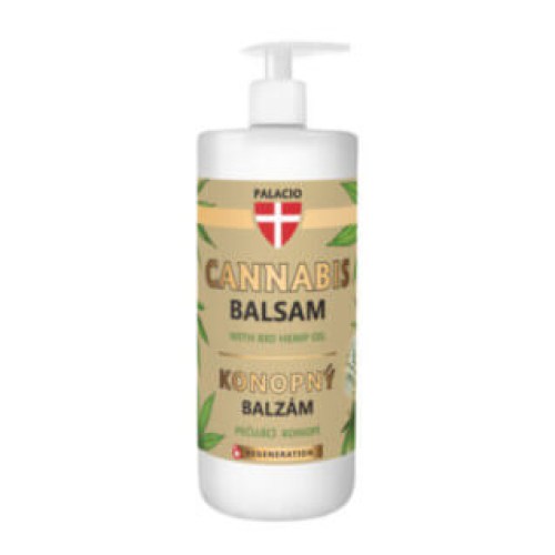 Konopný tělový balzám s pumpičkou 500 ml