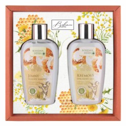Kosmetická sada s kozím mlékem sprchový gel 250 ml a šampon 250 ml