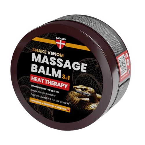 Masážní balzám Heat 3v1 hřejivý s hadím jedem 300 ml